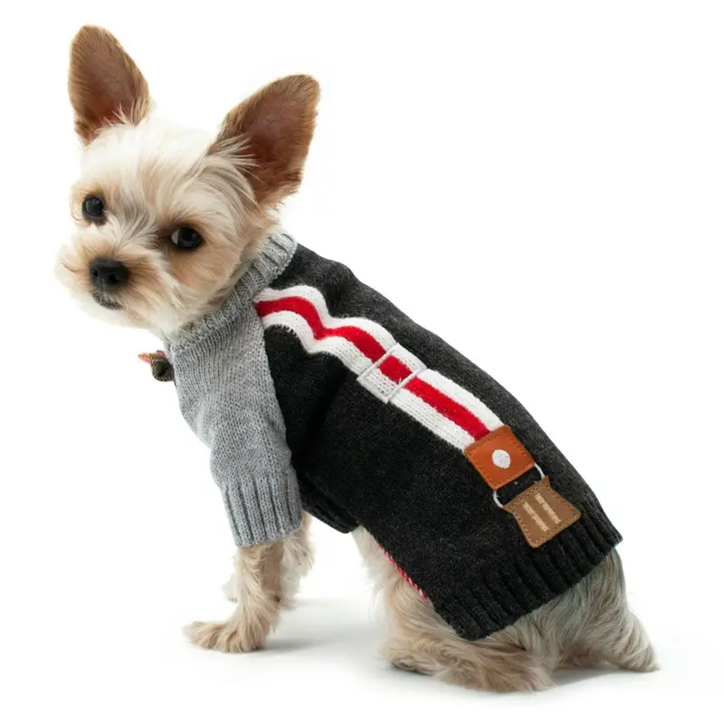 Suspender Dog Sweater by Dogo 3X-Large