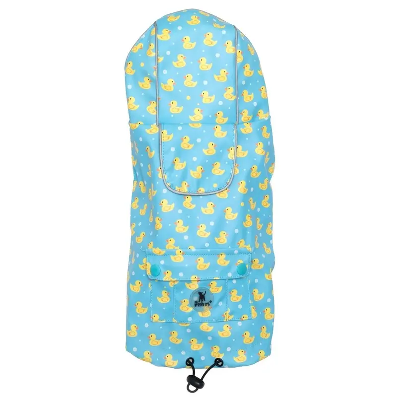Worthy Dog London Dog Raincoat - Rubber Duck X-Small
