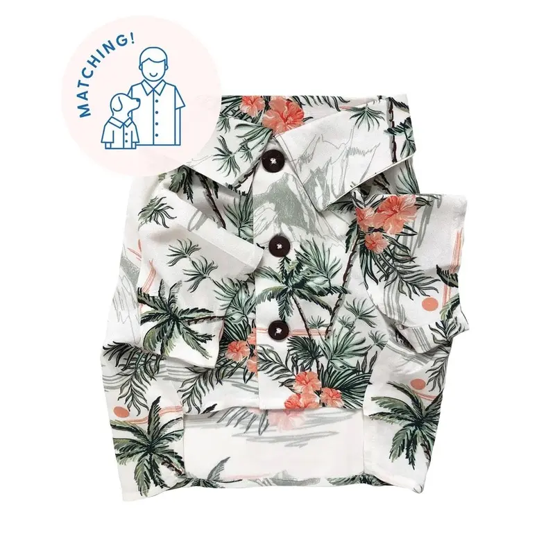 Dog Threads Sail Away BBQ Dog Shirt Large