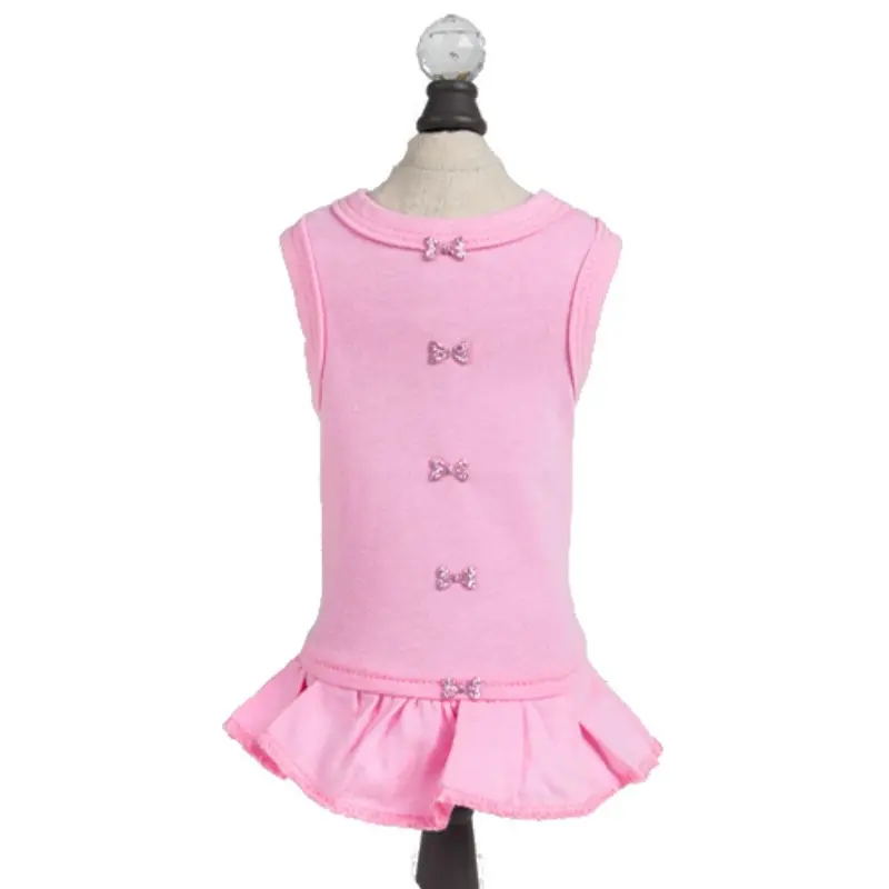 Hello Doggie Candy Dog Dress - Pink X-Small
