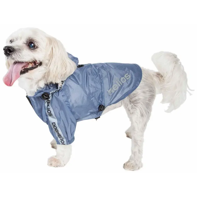 Pet Life Helios Torrential Shield Windbreaker Dog Raincoat - Royal Blue X-Small