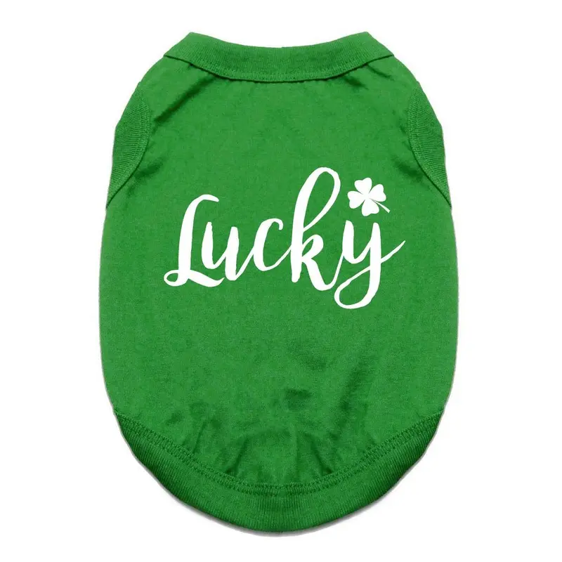 Lucky Dog Shirt - Green X-Small