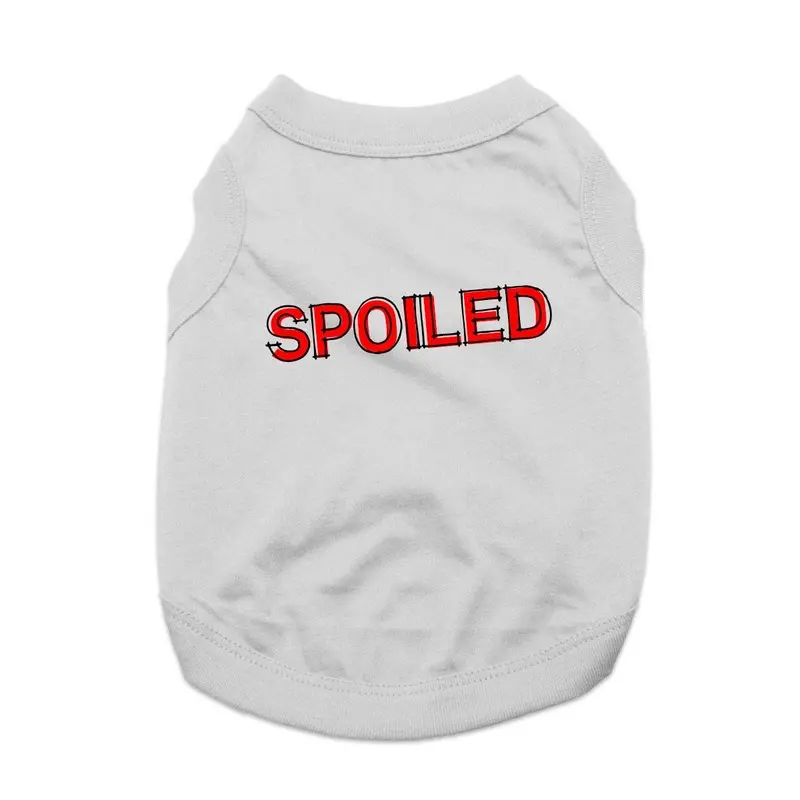Spoiled Dog Shirt - Gray X-Small