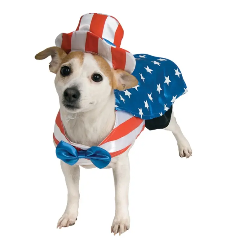 Uncle Sam Dog Costume by Rubie's Costumes Small - Out of Stock!