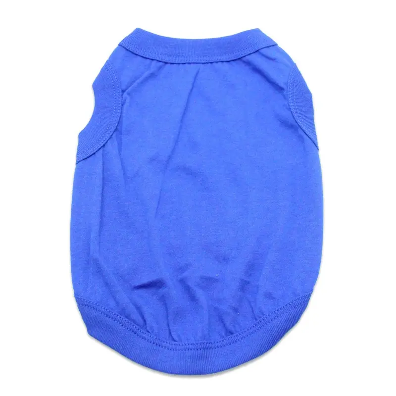 Barking Basics Dog Tank Shirt - Blue X-Small