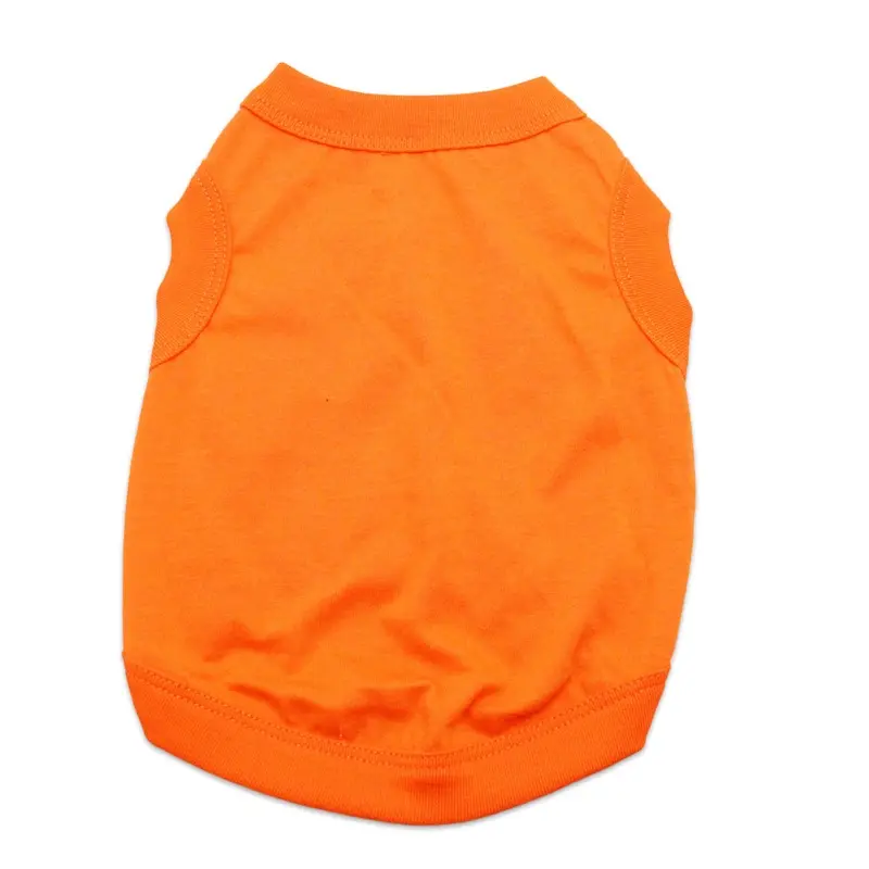 Barking Basics Dog Tank Shirt - Orange X-Small