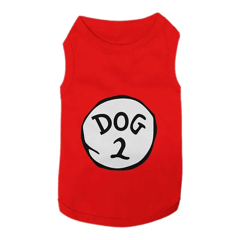 Dog 2 Dog Tank by Parisian Pet - Red XX-Small