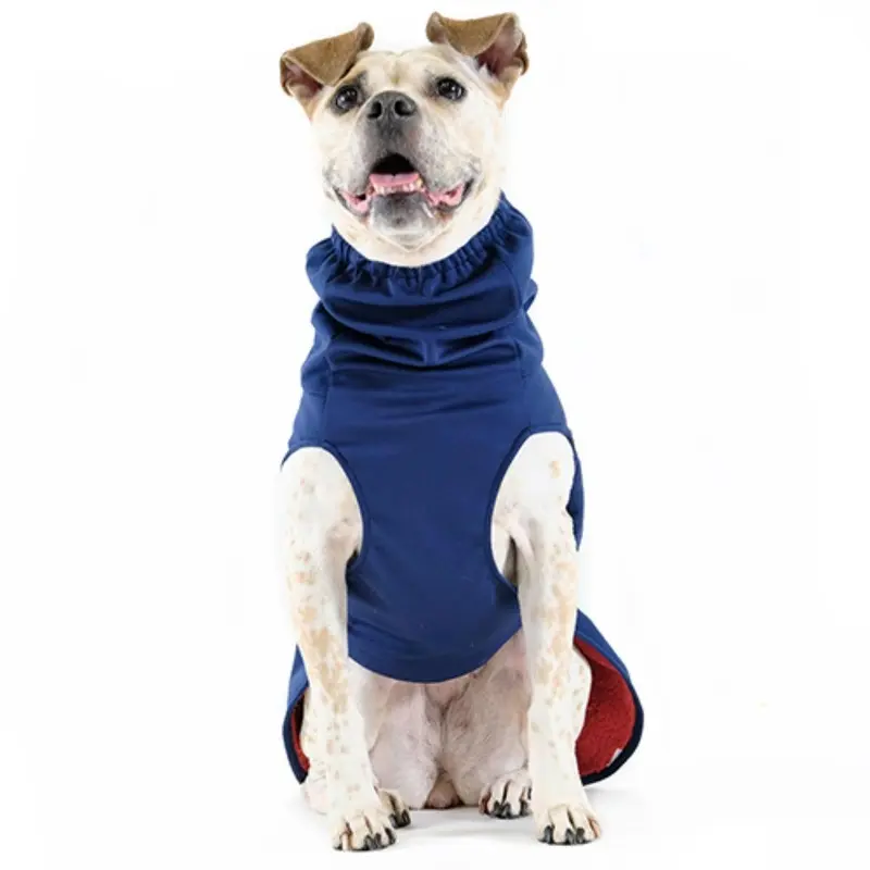 Gold Paw Winter Paw Dog Coat - Navy with Red Size 8 - Free Shipping!