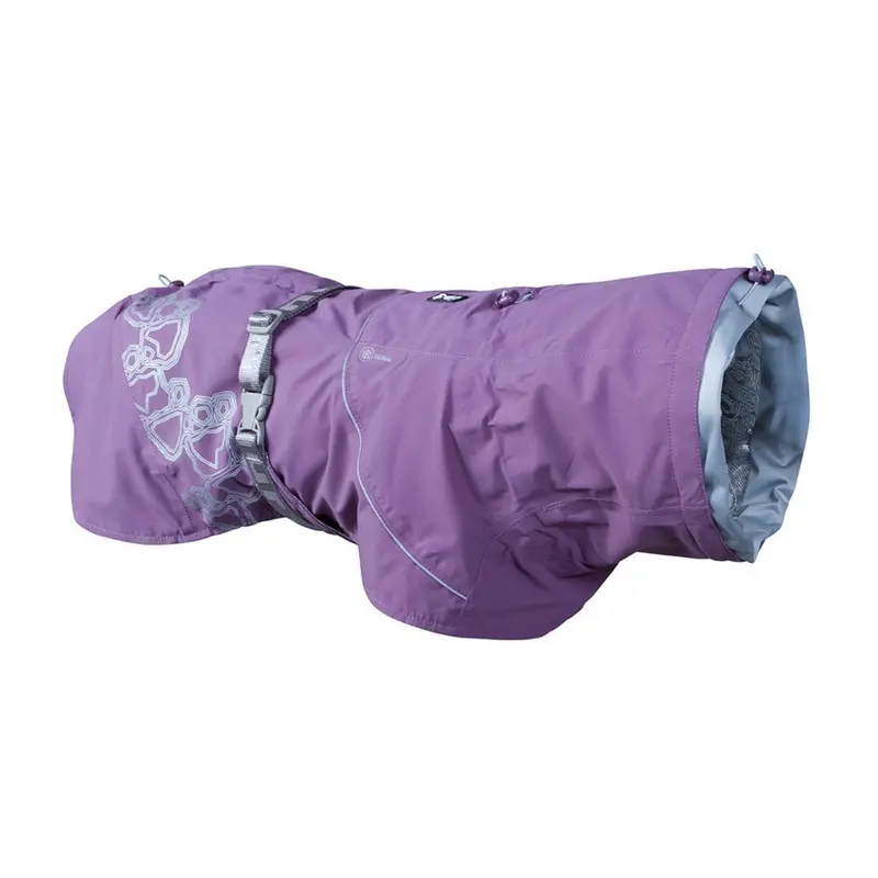 Hurtta Drizzle Dog Raincoat - Currant 35 inch - Free Shipping!
