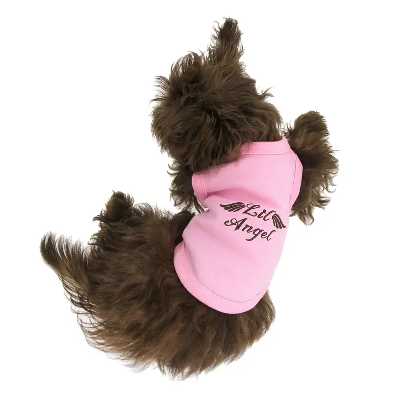 Lil Angel Dog Tank by Parisian Pet - Pink XX-Small
