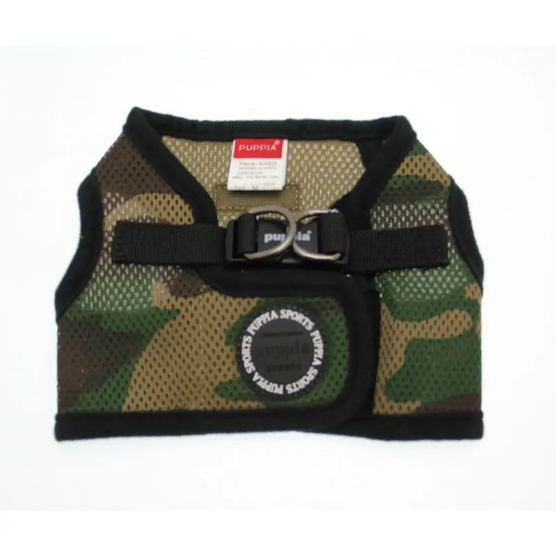 Mesh Soft Harness Vest by Puppia - Camo X-Small