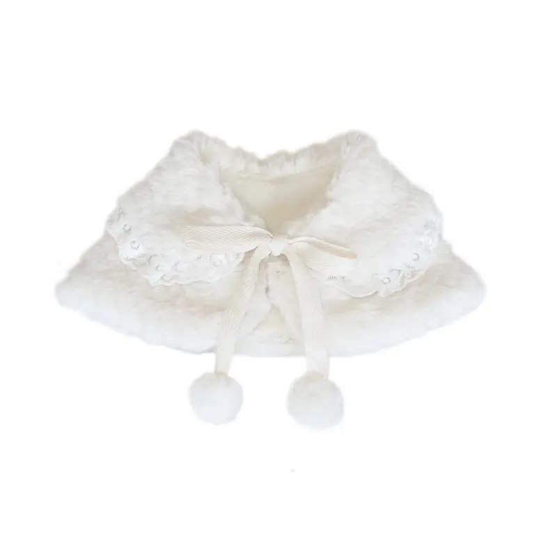 Pooch Outfitters Nora Dog Capelet - Cream XX-Small