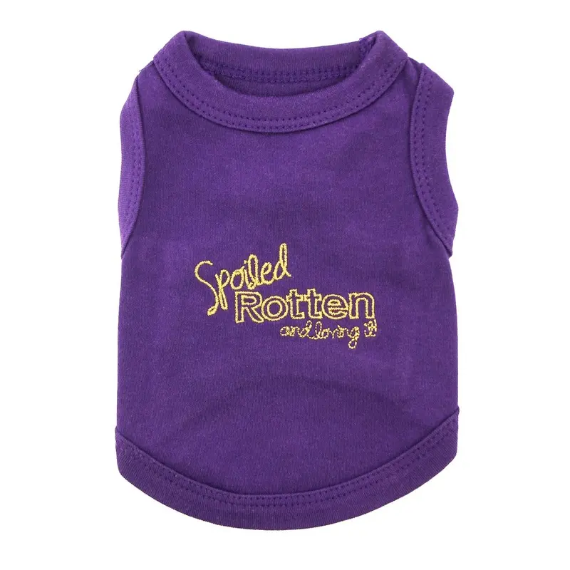 Spoiled Rotten Dog Tank by Parisian Pet XX-Small