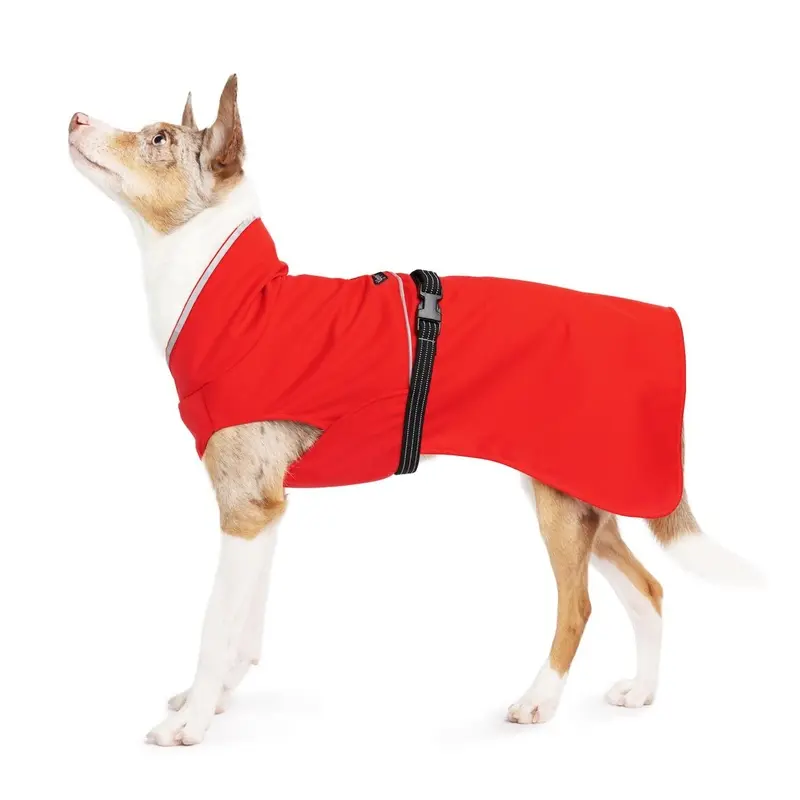 Gold Paw Rain Paw II Dog Raincoat - Bright Red/Orange Size 8 - Coming Soon!