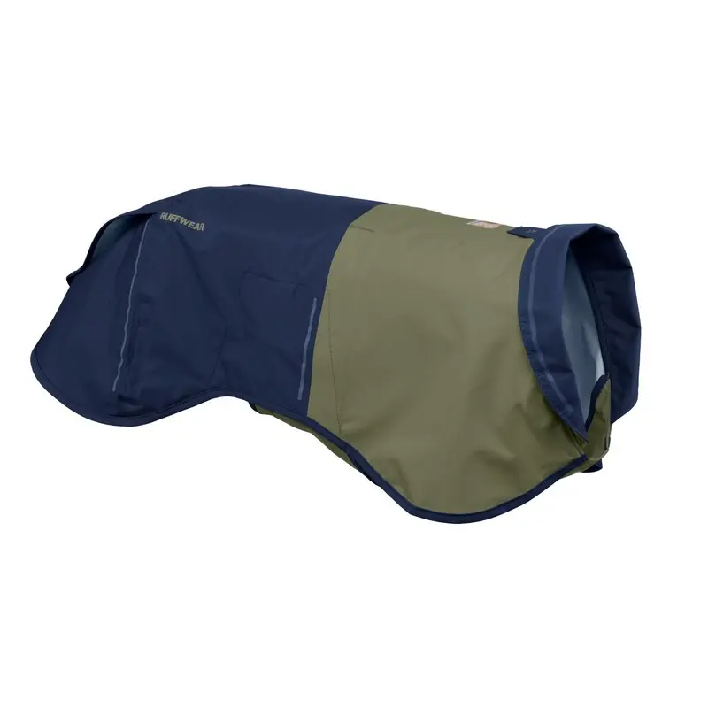 Sun Shower Dog Rain Jacket by RuffWear - Midnight Blue XX-Small - Free Shipping!