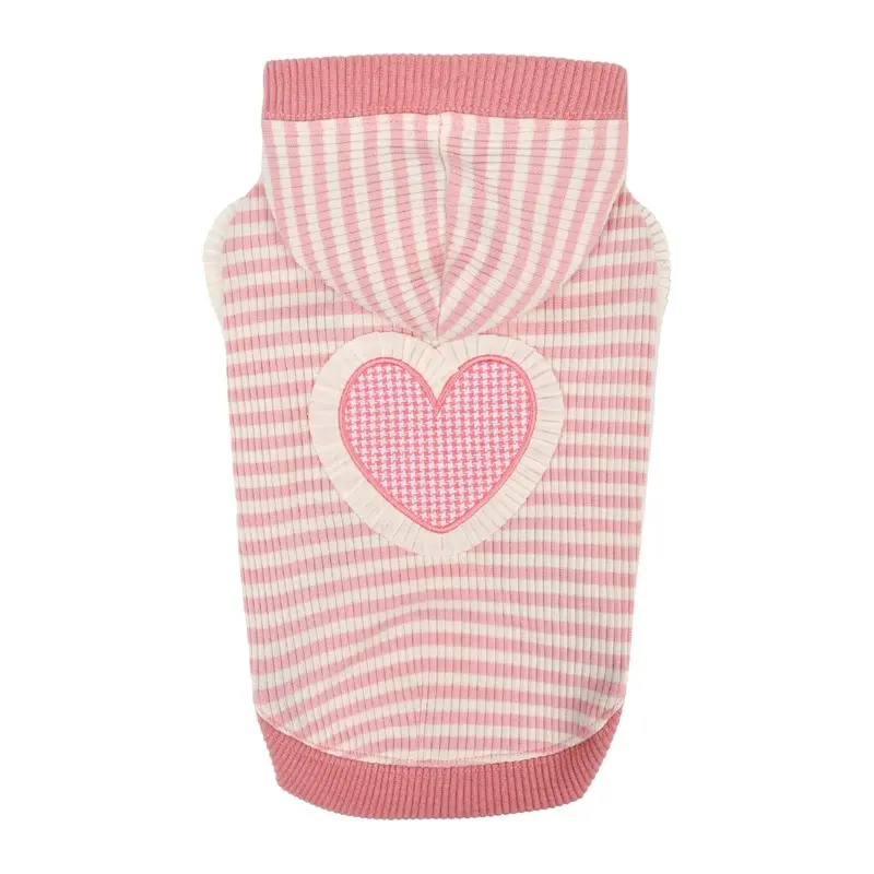 Pinkaholic Anika Hooded Dog Shirt - Indian Pink Small - Free Shipping!