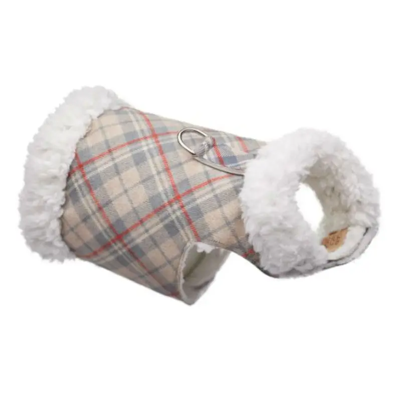 Susan Lanci Scotty Plaid Bowzer Dog Coat - Doe XX-Small - Free Shipping!