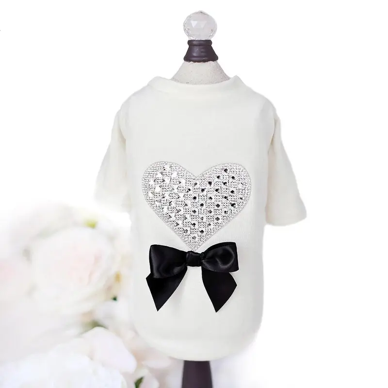Hello Doggie Oh My Heart Dog Tee XX-Small - Free Shipping!
