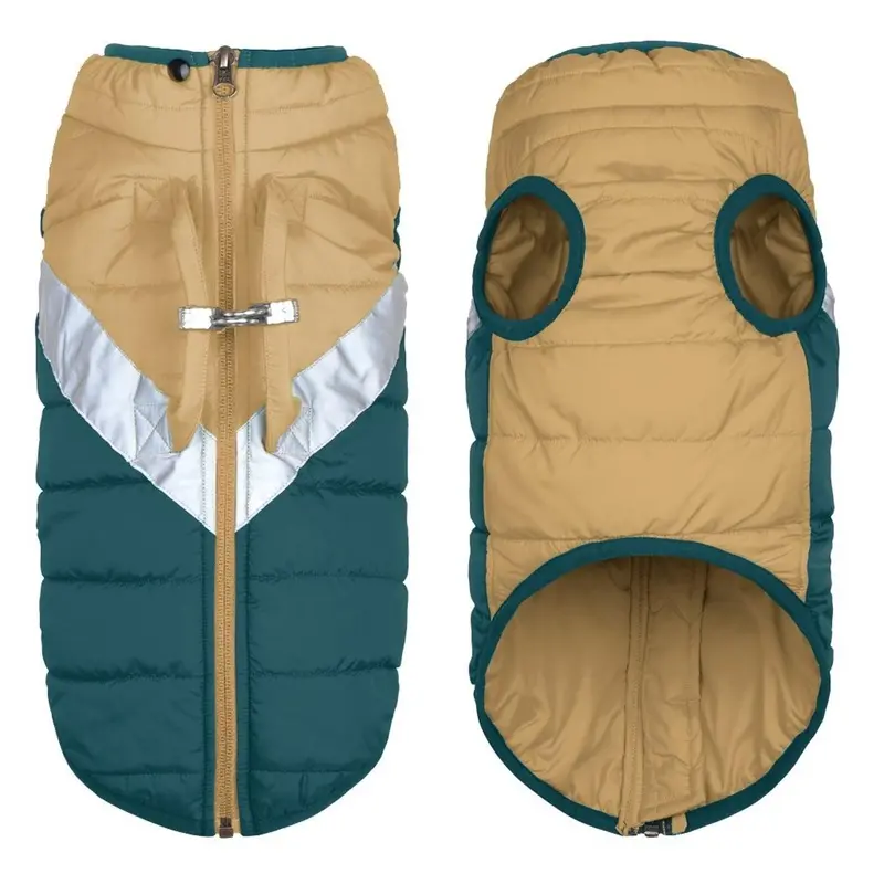Gooby Mountaineer Dog Jacket - Sand X-Small