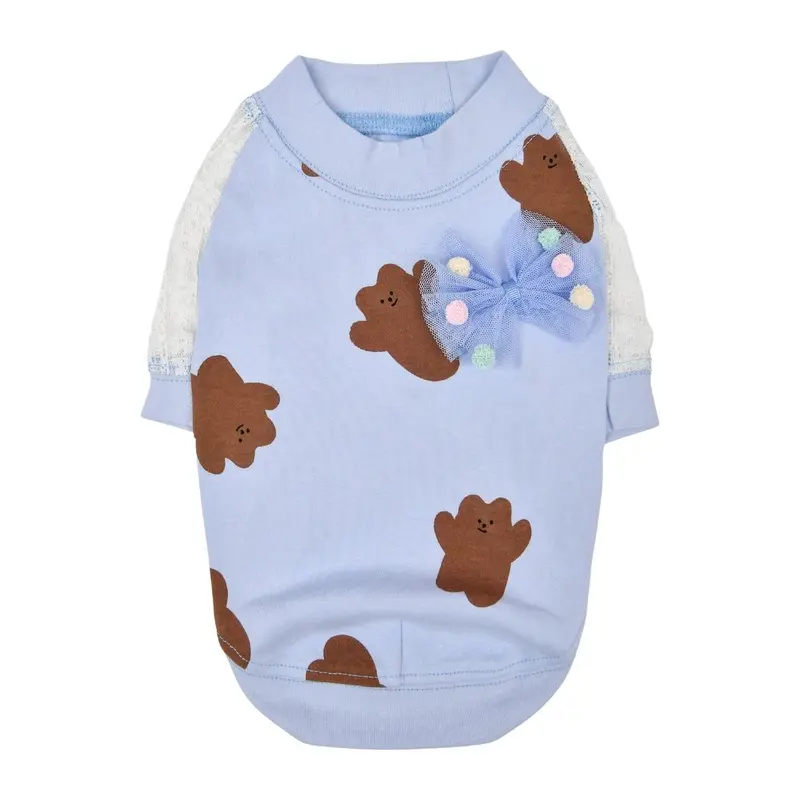 Pinkaholic Millie Rounded Dog Shirt - Blue Small - Out of Stock!