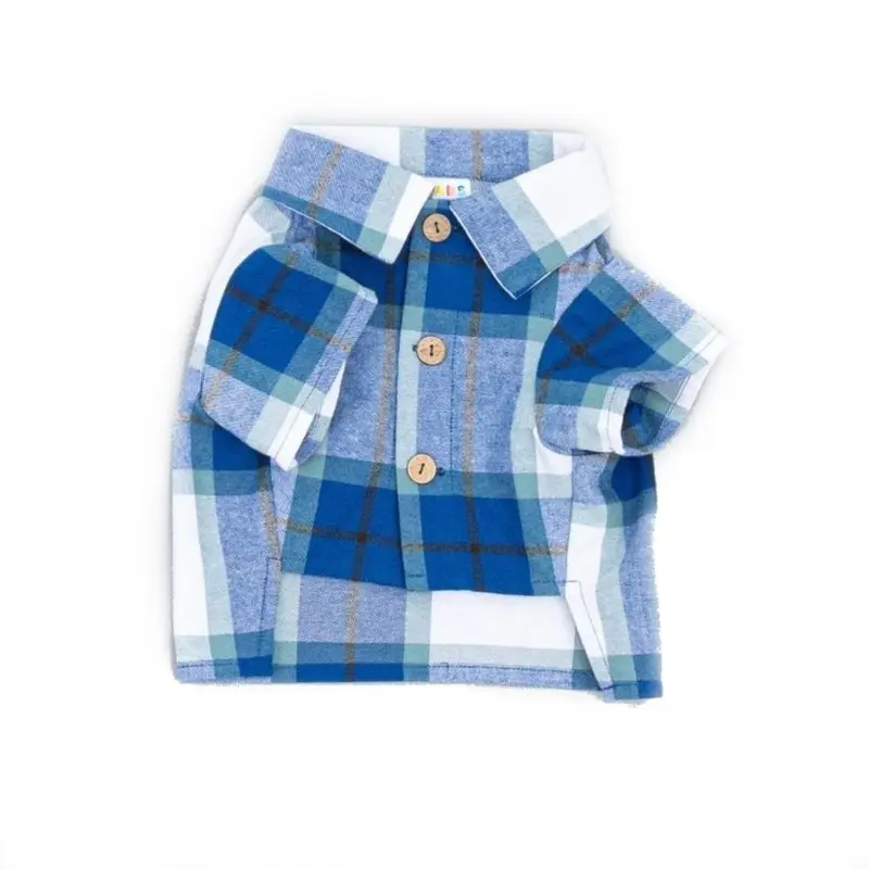 Big Sky Flannel Dog Shirt by Dog Threads X-Small - Coming Soon!