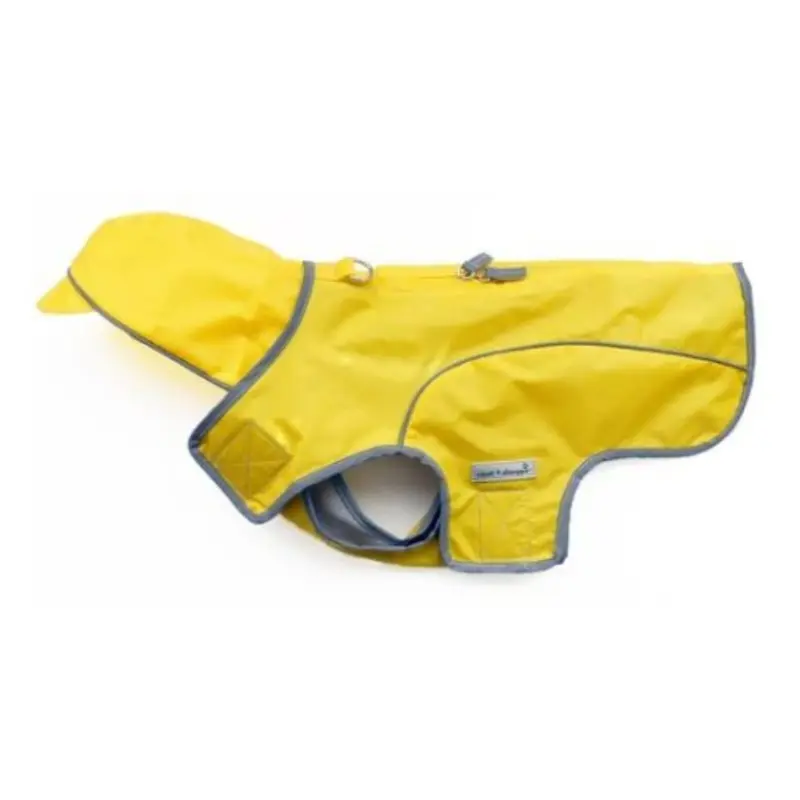 Cloak & Dawggie Precision Fit Dog Raincoat - Yellow XX-Small