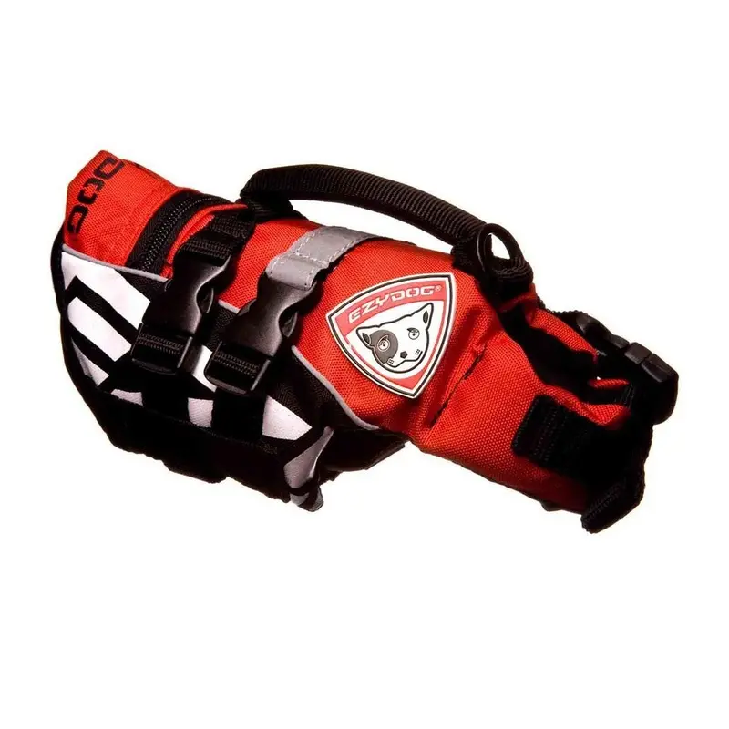 EzyDog Micro Dog Flotation Device - Red 2X-Small