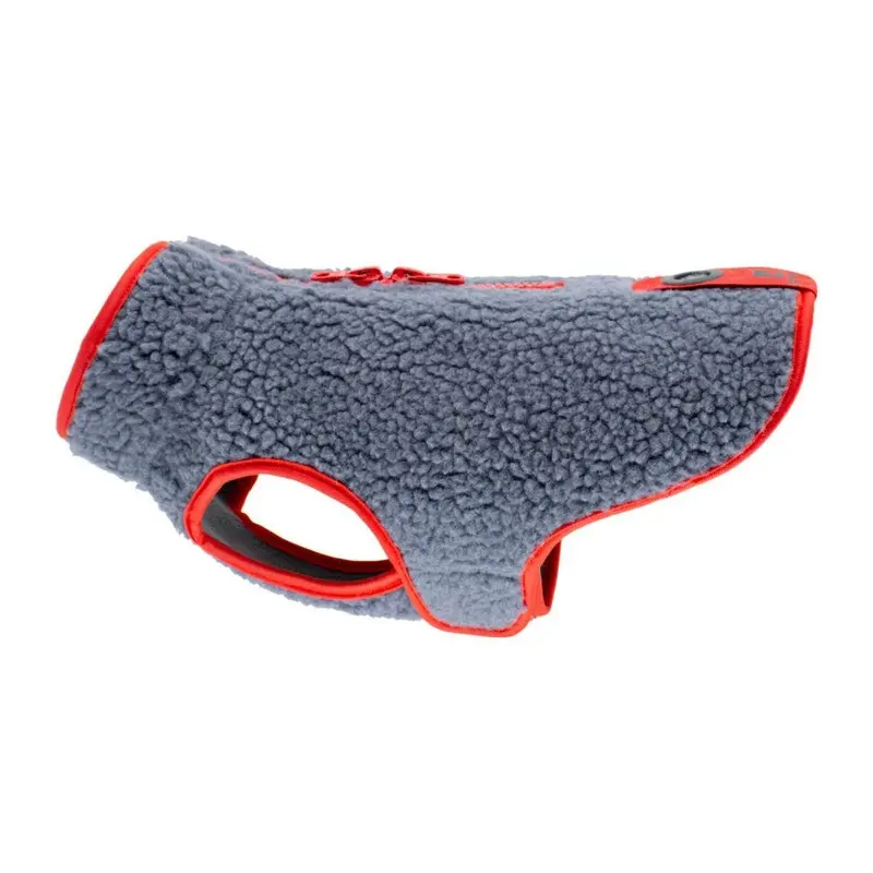 RC Pet Tundra Fleece Dog Coat - Dark Grey/Goji Berry Size 8 - Out of Stock!