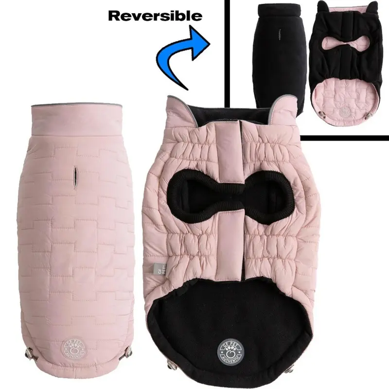 GF Pet Reversible Chalet Dog Jacket - Pink XX-Small - Out of Stock!