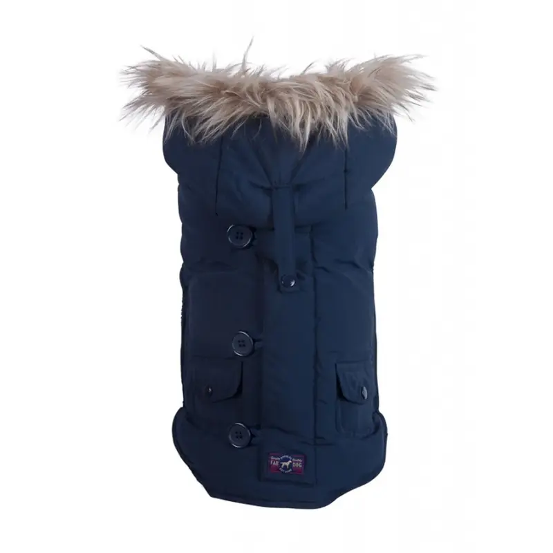 fabdog Snorkel Dog Jacket - Navy Size 20