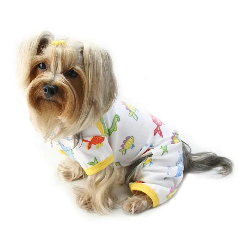 Klippo Ocean Pals Knit Cotton Dog Pajamas X-Small