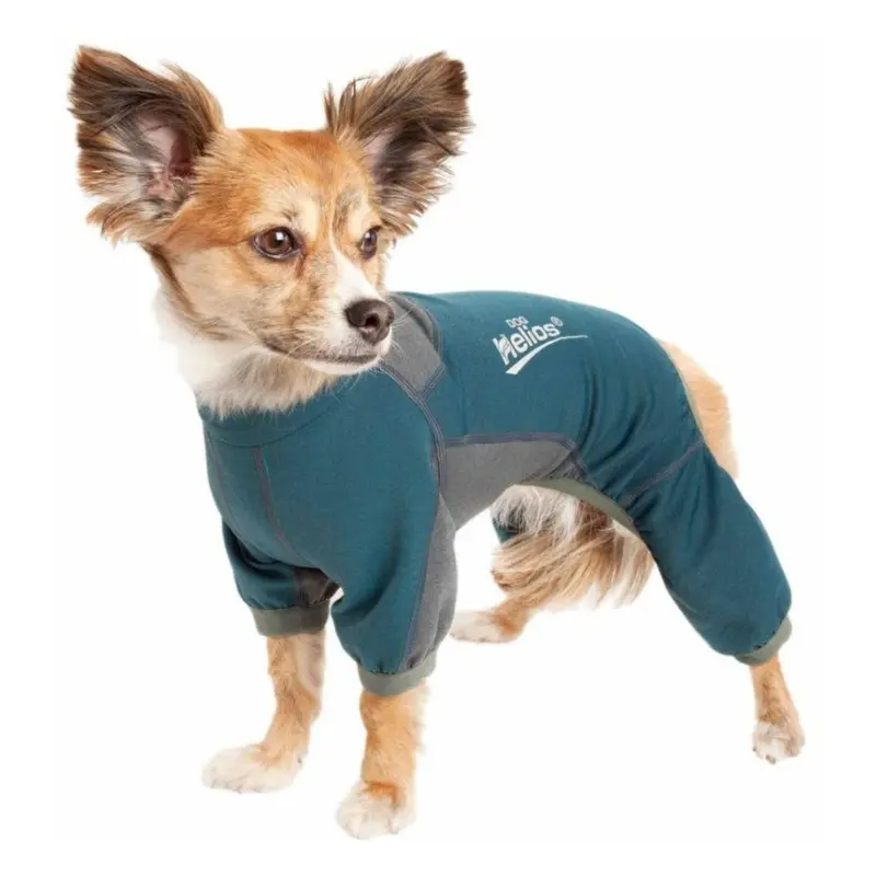 Pet Life Helios Rufflex Medium Weight Performance Warmup Dog Tracksuit - Blue X-Large