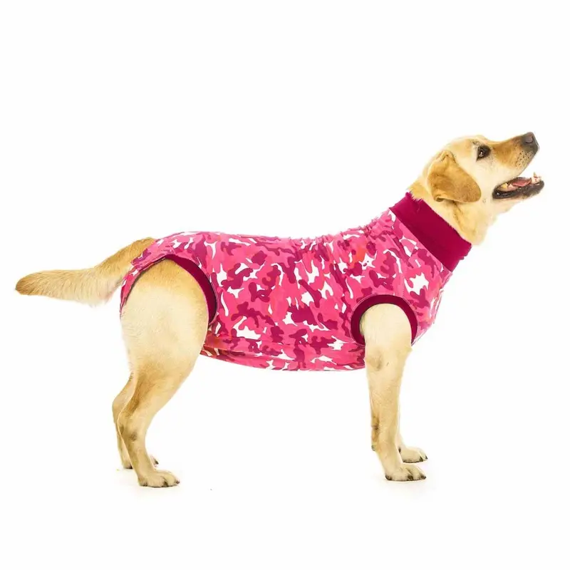 Suitical Dog Recovery Suit - Pink Camo XXX-Small - Out of Stock!