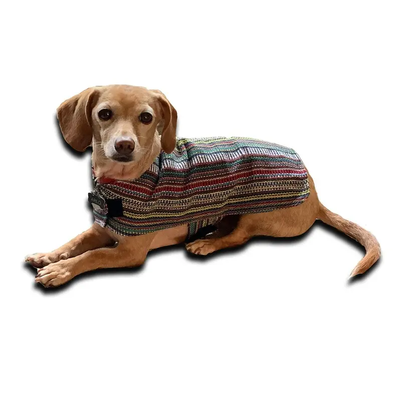 Walking Palm Dog Poncho - Bohemian Small