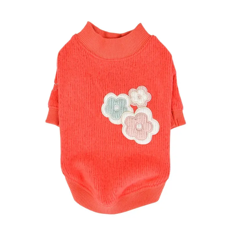 Janelle Dog Shirt by Pinkaholic - Coral Small - Out of Stock!