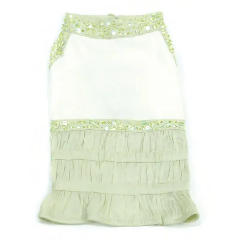 Oscar Newman Green with Envy Dog Dress XX-Small