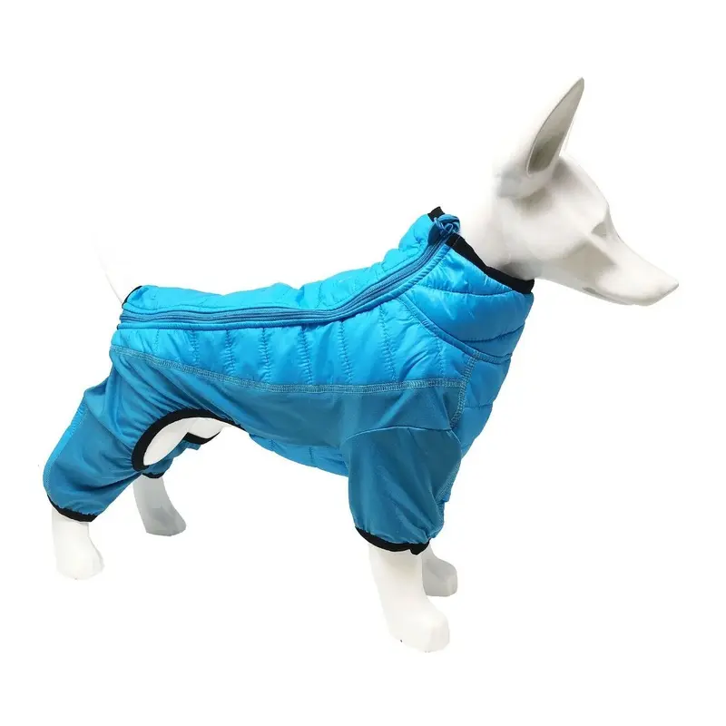 Pet Life Aura-Vent Full Body Dog Jacket - Blue Small