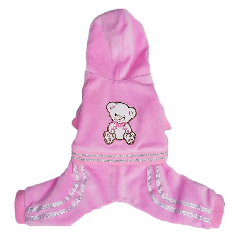 Pooch Outfitters Teddy Dog Jumper - Pink Large