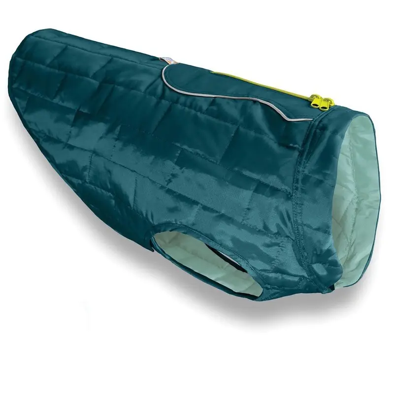 Kurgo Loft Reversible Dog Jacket - Ink Blue and Sea Glass X-Small