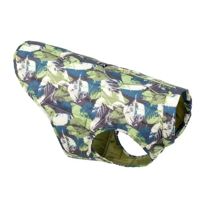 Kurgo Loft Reversible Dog Jacket - Pressed Leaf X-Small