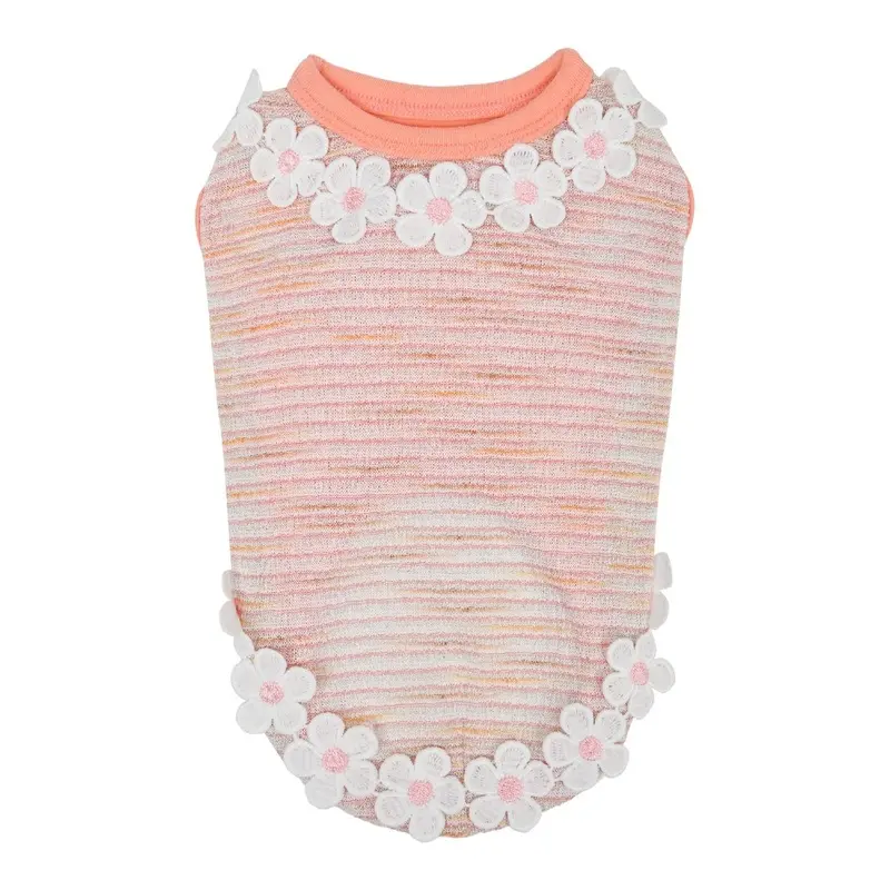 Pinkaholic Jazlyn Daisy Dog Shirt - Pink Small