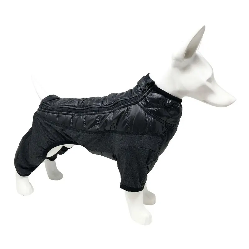 Pet Life Aura-Vent Full Body Dog Jacket - Black X-Small