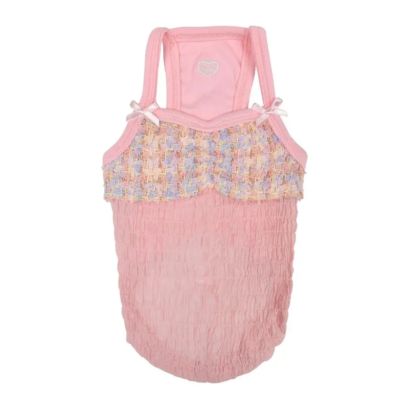Pinkaholic Drury Dog Tank Top - Indian Pink Small