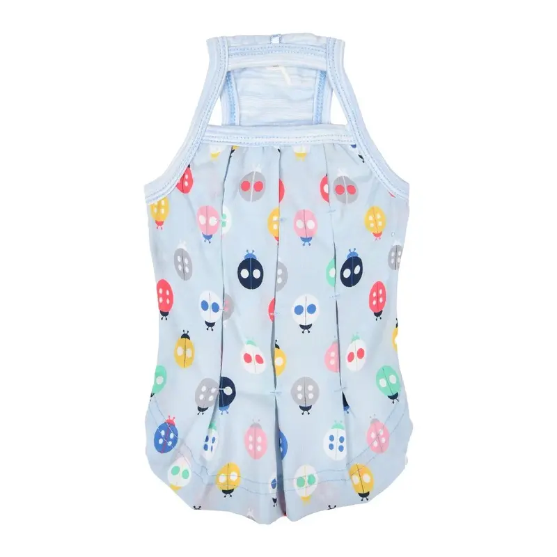 Puppia Lady Beetle Dog Tank - Midnight Blue Small