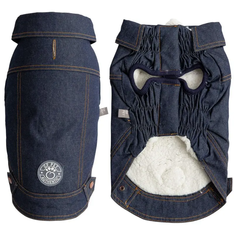 GF Pet Denim Dog Jacket - Dark Blue XX-Small - Coming Soon!