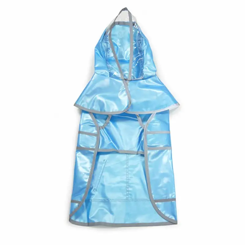 Jelly Dog Raincoat by Dogo - Blue X-Large