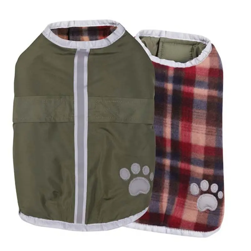 Zack & Zoey Nor'easter Dog Blanket Coat - Chive Small