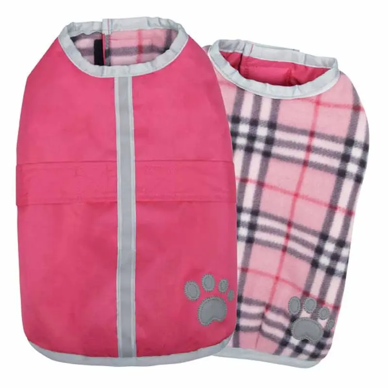 Zack & Zoey Nor'easter Dog Blanket Coat - Pink X-Small