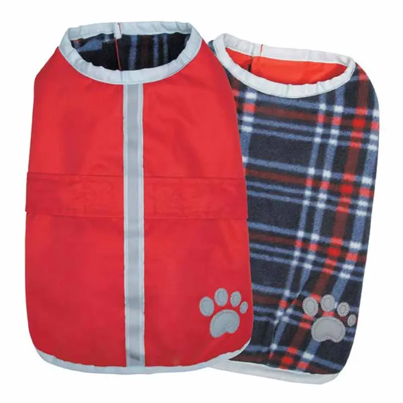 Zack & Zoey Nor'easter Dog Blanket Coat - Red X-Small - Out of Stock!