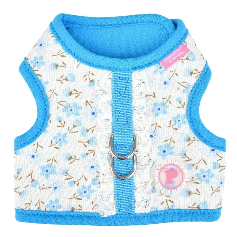 Lobelia Pinka Dog Harness by Pinkaholic - Sky Blue Small - Out of Stock!
